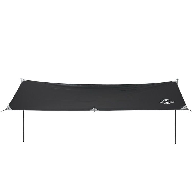 ネイチャーハイク（Naturehike） ガーダー/Girder タープ 4～6人用 ブラック/シルバー