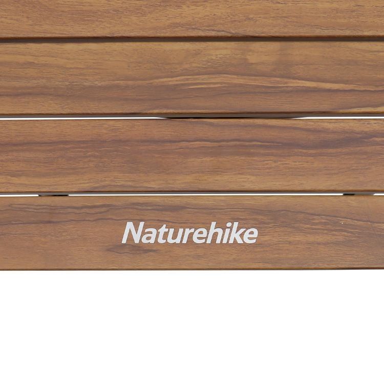 ネイチャーハイク（Naturehike） テレスコピックテーブル（木目調） Lサイズ