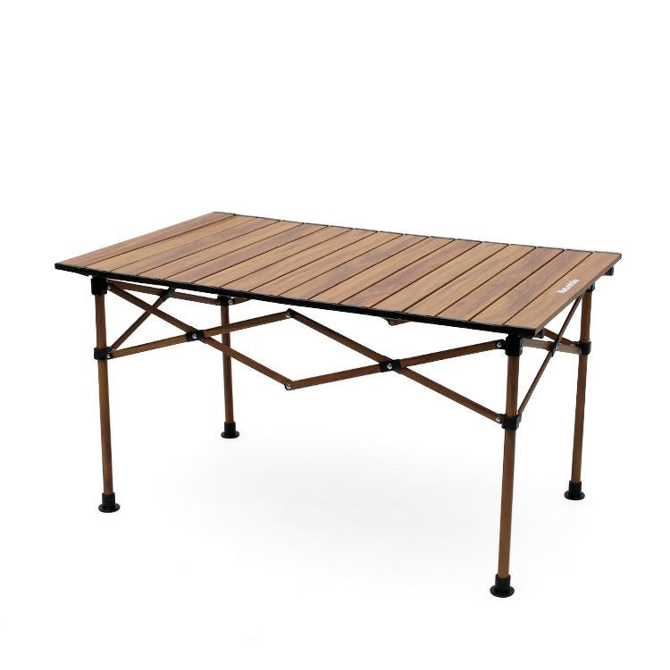 ネイチャーハイク（Naturehike） テレスコピックテーブル（木目調） Mサイズ