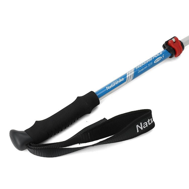 ネイチャーハイク（Naturehike） トレッキングポール 5-Node ブルー