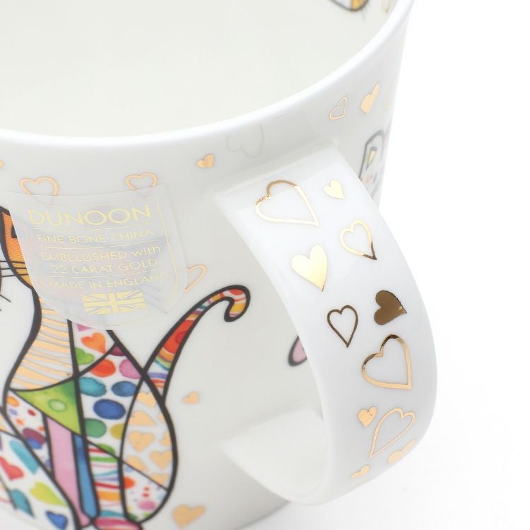 ダヌーン（Dunoon） LOMOND マグカップ マグカップ スペシャルキャット ゴールド