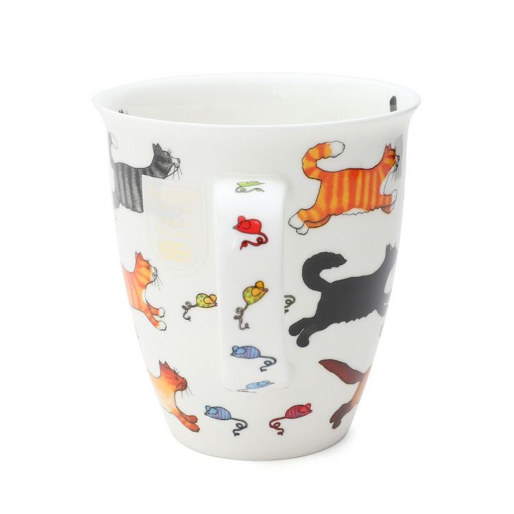 ダヌーン（Dunoon） NEVIS マグカップ 走るんだニャー