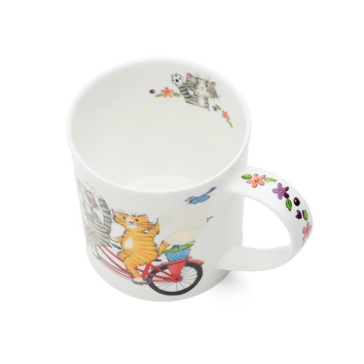 ダヌーン（Dunoon） ORKNEY マグカップ 自転車でお出かけだニャン