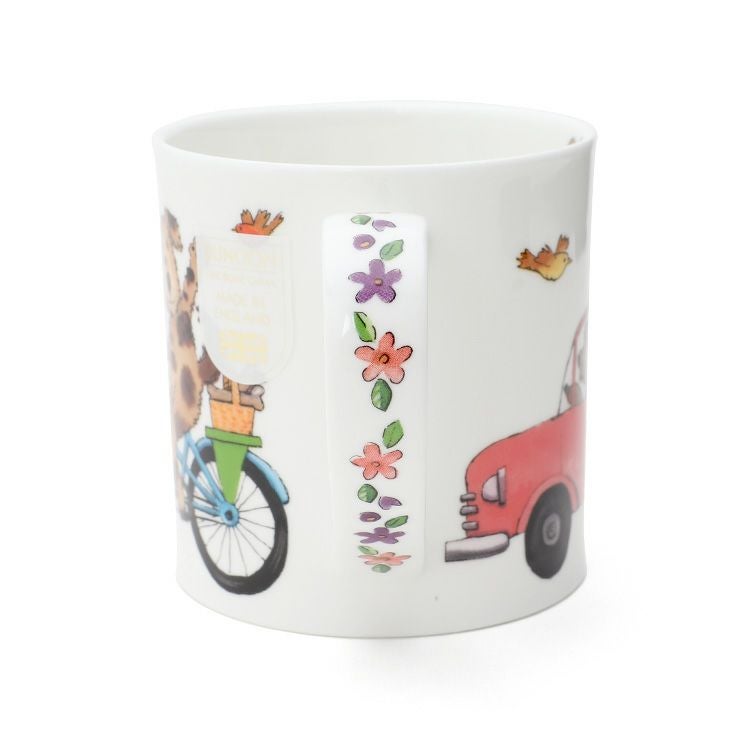 ダヌーン（Dunoon） ORKNEY マグカップ 自転車でお出かけだワン