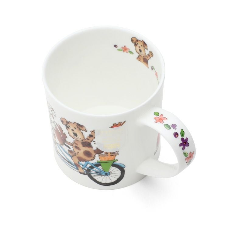 ダヌーン（Dunoon） ORKNEY マグカップ 自転車でお出かけだワン