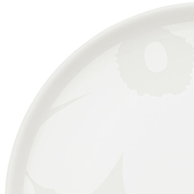 マリメッコ（marimekko） ウニッコ/UNIKKO プレート 20cm ホワイト/ナチュラルホワイト