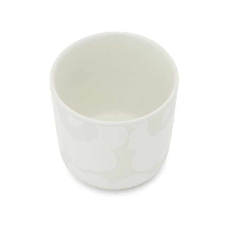 マリメッコ（marimekko） ウニッコ/UNIKKO ラテマグ 200ml ホワイト/ナチュラルホワイト