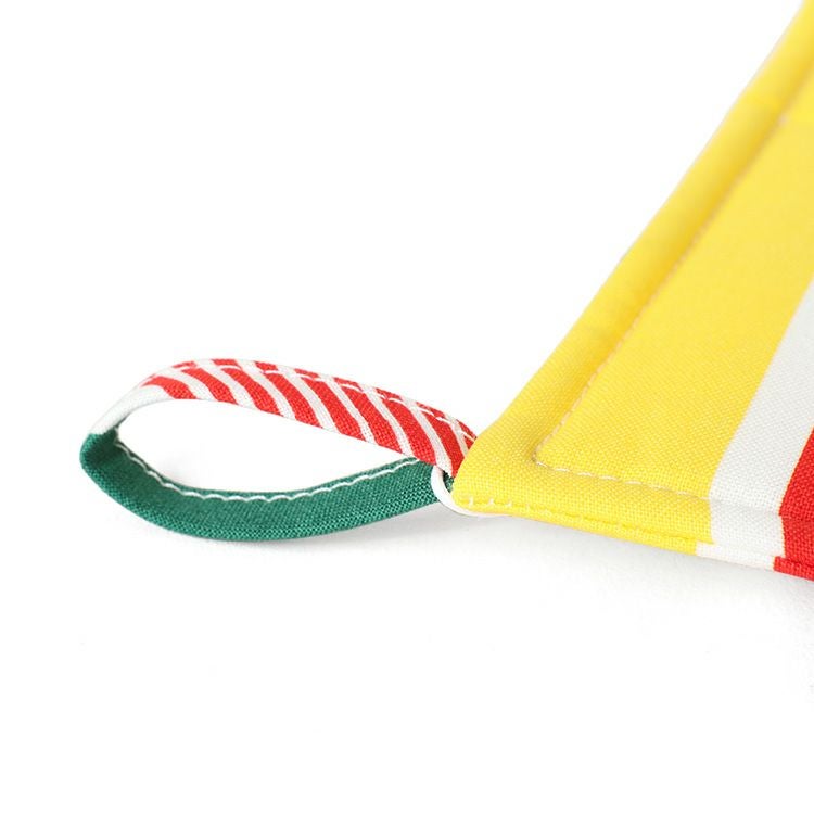 マリメッコ（marimekko） パラーティ（パレード）/PARAATI ポットホルダー マルチカラー/ホワイト