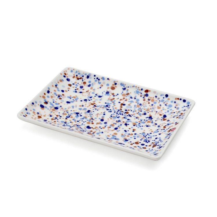イッタラ（iittala） キュリアス マインド オブ オイバ トイッカ/OTC ヘレ プレート A5 ブルーブラウン