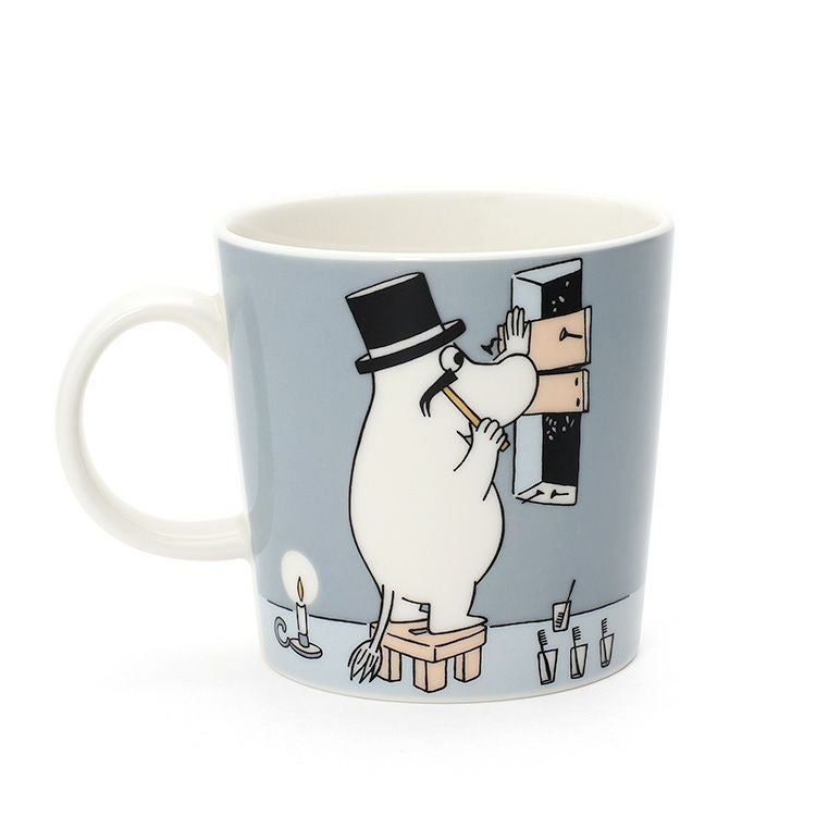アラビア（ARABIA） ムーミン/Moomin マグ 300ml ムーミンパパ グレー