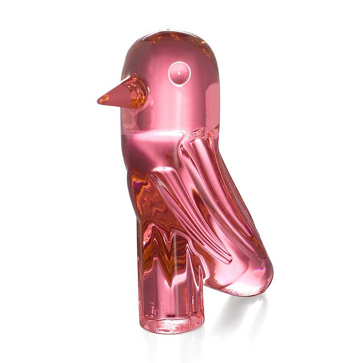 バカラ（Baccarat） ファウナクリストポリス/Faunacrystopolis フィギュア トリ ピンク