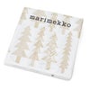 マリメッコ（marimekko） クーシコッサ/KUUSIKOSSA ペーパーナプキン ゴールド/ホワイト