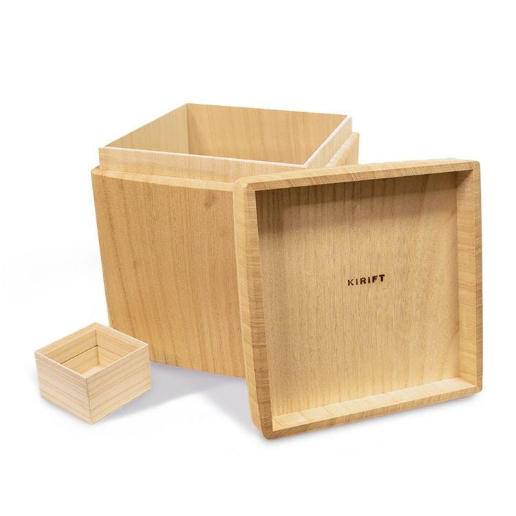 キリフト（KIRIFT） ライスストッカー/RICE STOCKER 国産桐 米びつ 5kg 蜜蝋