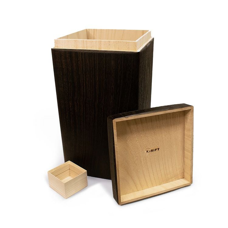 キリフト（KIRIFT） ライスストッカー/RICE STOCKER 国産桐 米びつ 10kg 焼桐