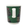 マリメッコ（marimekko） イルヴェス/Ilves マグカップ 250ml グリーン/ダークブルー