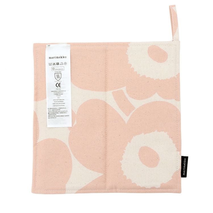 マリメッコ（marimekko） ピエニウニッコ/ピエニウニッコ ポットホルダー ピーチ/コットン