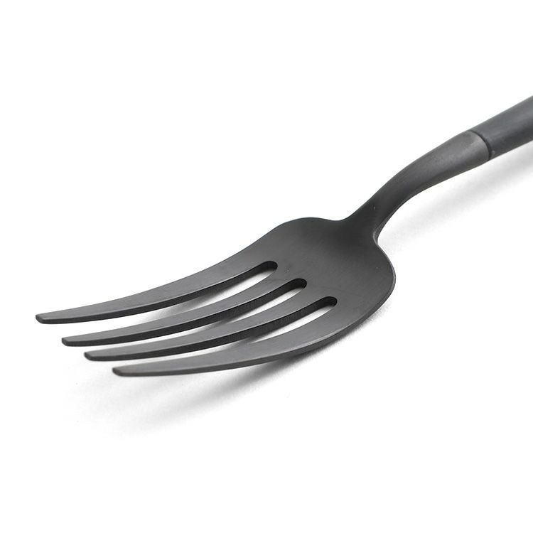 クチポール（Cutipol） ゴア/GOA デザートフォーク オールブラック