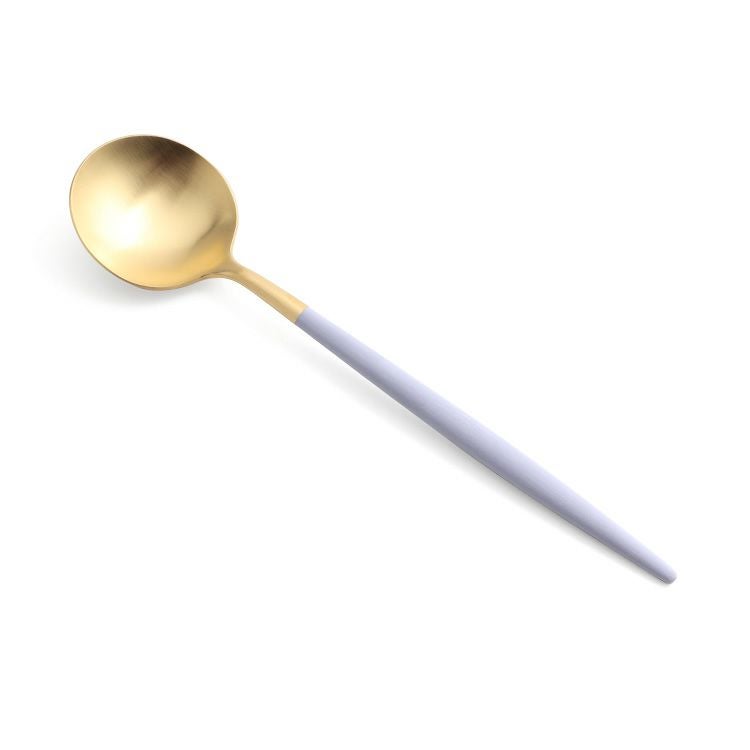 クチポール（Cutipol） ゴア/GOA ディナースプーン バイオレットマットゴールド