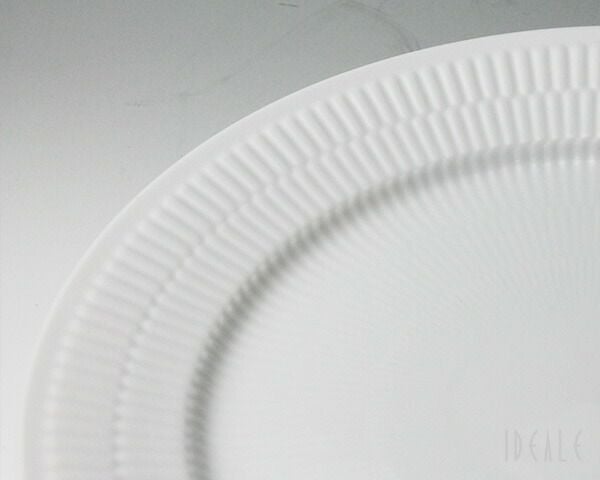 ロイヤルコペンハーゲン（Royal Copenhagen） ホワイトフルーテッド プレイン/White Fluted Plain 2408 627 プレート 27cm