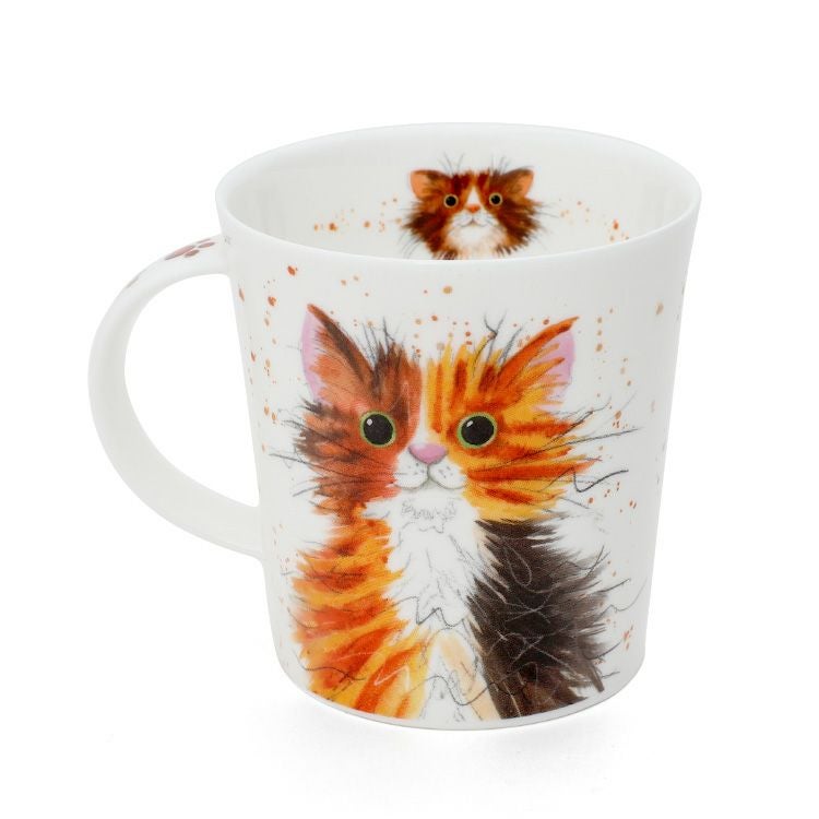 ダヌーン（Dunoon） LOMOND マグカップ マグカップ ペインティングキャット 茶トラ猫