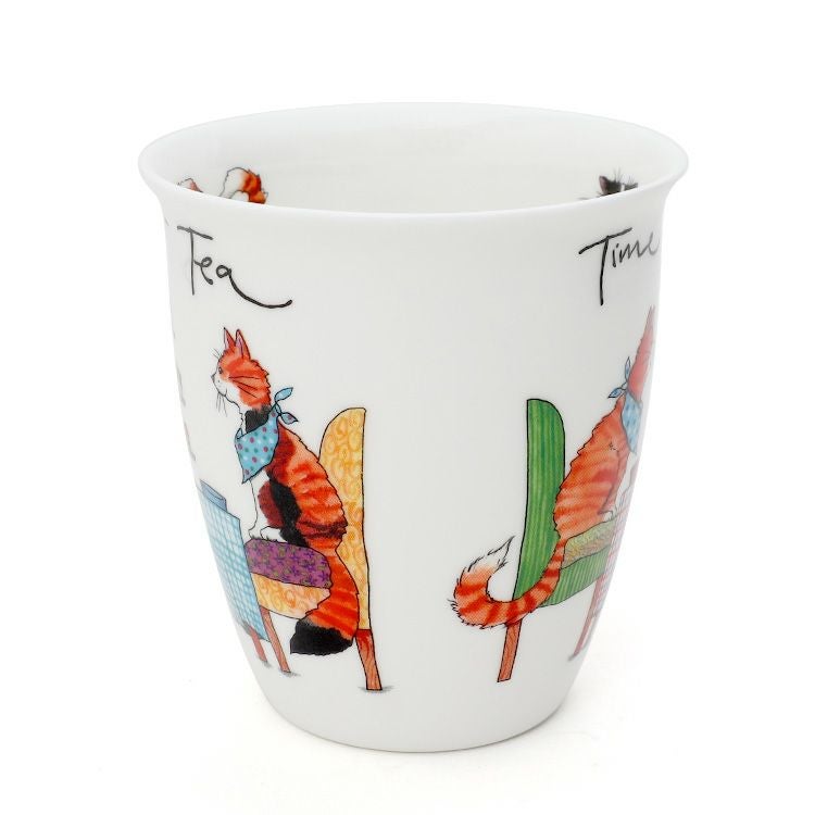 ダヌーン（Dunoon） NEVIS マグカップ ティータイムキャット