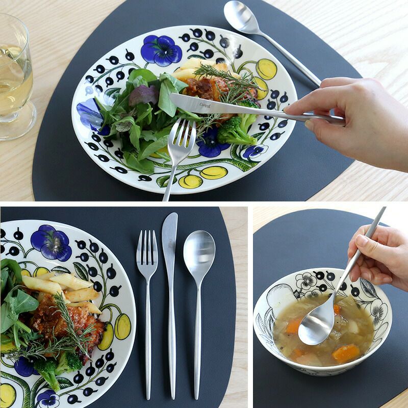 クチポール（Cutipol） スイ/SUI ディナー6点セット 化粧箱付 シルバー
