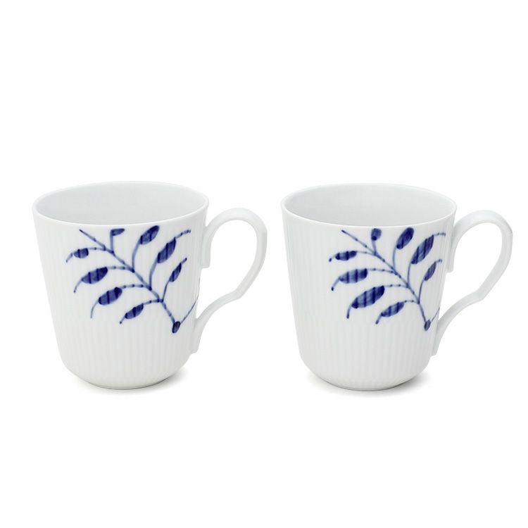 ロイヤルコペンハーゲン（Royal Copenhagen） ブルーフルーテッド メガ/Blue Fluted Mega マグカップ Sサイズ ペア 280ml