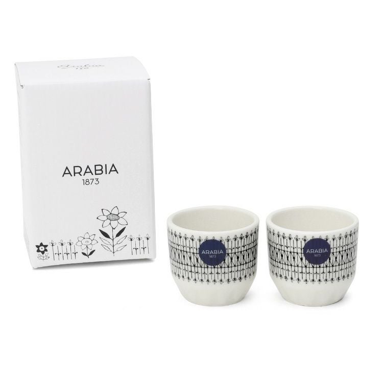アラビア（ARABIA） エミリア/Emilia ミニカップ 2個セット エッグカップ