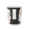 マリメッコ（marimekko） ウニッコ/UNIKKO マグカップ 250ml ブラック/オレンジ