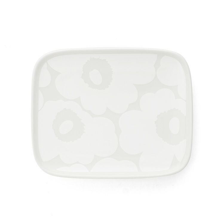 マリメッコ（marimekko） ウニッコ/UNIKKO プレート 15×12cm ホワイト