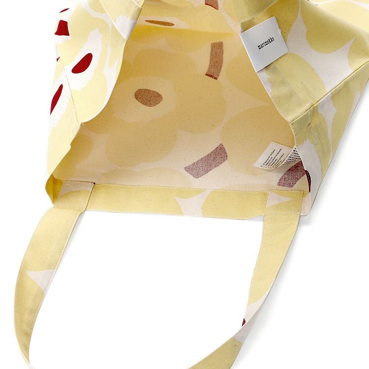 マリメッコ（marimekko） ピエニウニッコ/PIENI UNIKKO トートバッグ バターイエロー/レッド