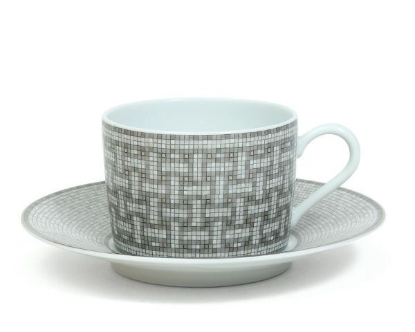 ★★★箱だけ難あり★★★ エルメス（HERMES） モザイク/Mosaique au 24 ティーカップ&ソーサー ペア [hr]