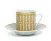 ★★★箱だけ難あり★★★ エルメス（HERMES） モザイク/Mosaique au 24 コーヒーカップ&ソーサー ペア [hr]