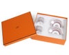 ★★★アウトレット（訳あり）★★★ エルメス（HERMES） アッシュデコ/H Deco コーヒーカップ&ソーサー ペア