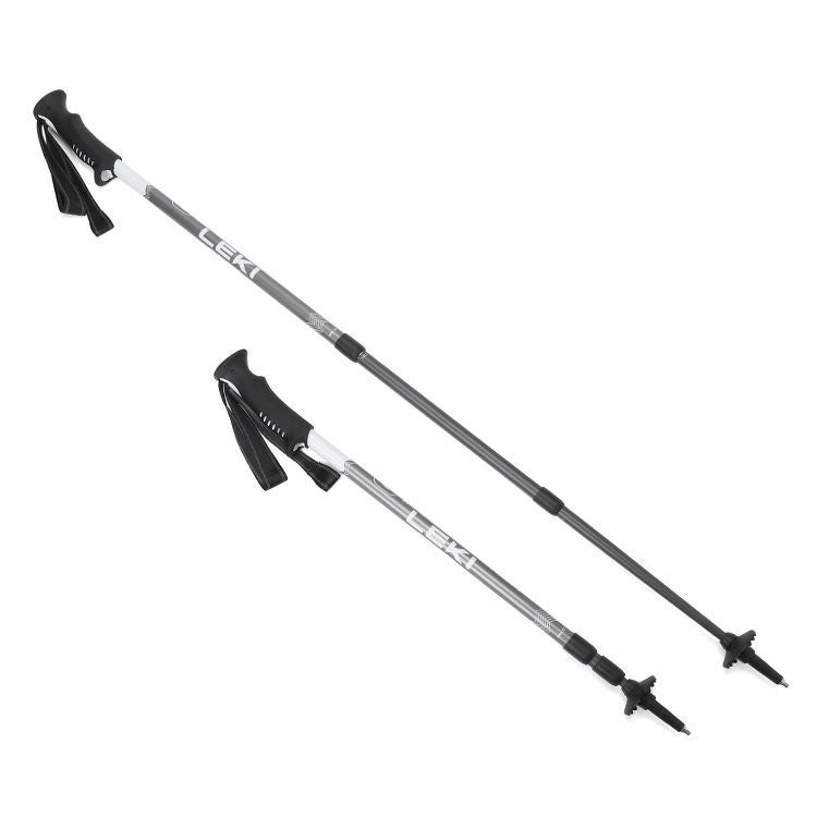レキ（LEKI） VOYAGER トレッキングポール ペア シルバーグレー/ホワイト