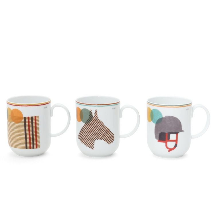 エルメス（HERMES） ソー・エルメス/SAUT HERMES ソー・エルメス マグカップ 300ml 3個入り