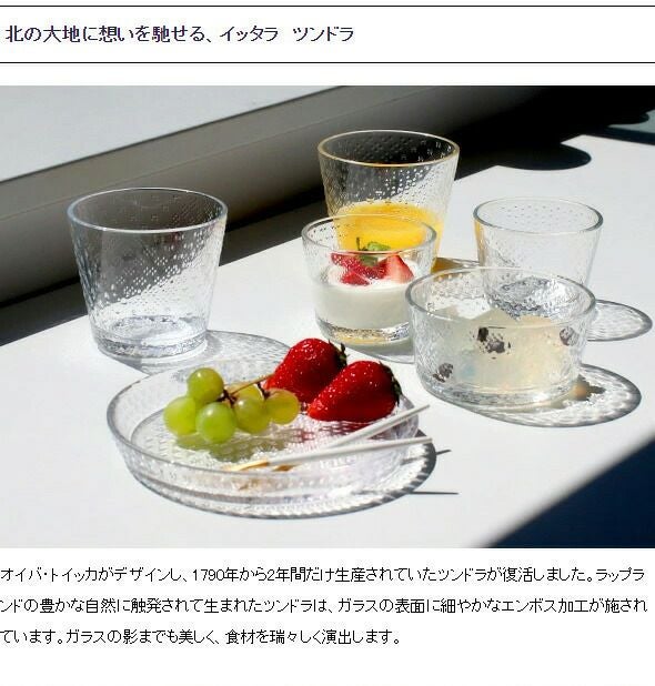 ★★★アウトレット（訳あり）★★★ イッタラ（iittala） ツンドラ/Tundra ボウル 250ml クリア