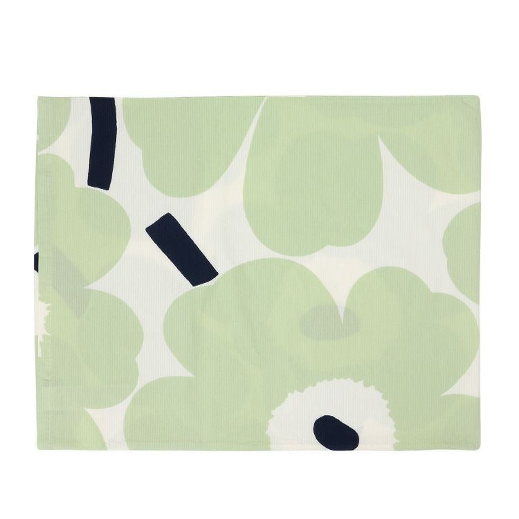 マリメッコ（marimekko） ウニッコ/Unikko 枕カバー 50x60cm オフホワイト/セージ