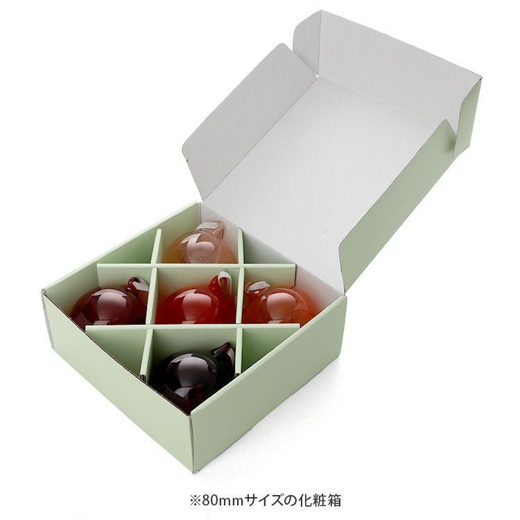 イッタラ（iittala） オーナメント ガラス玉 5個セット レッド