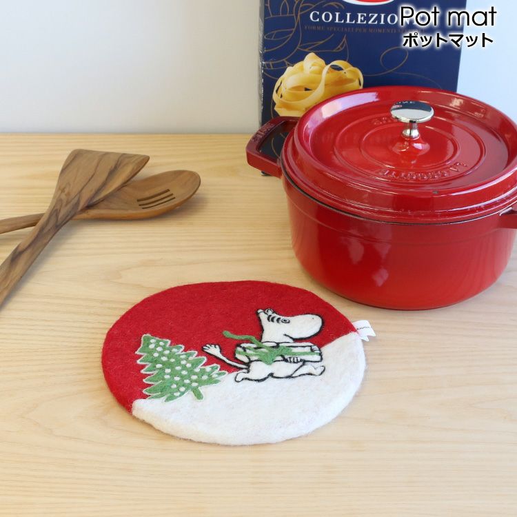 クリッパン（KLIPPAN） フェルト ポットマット ムーミン クリスマス