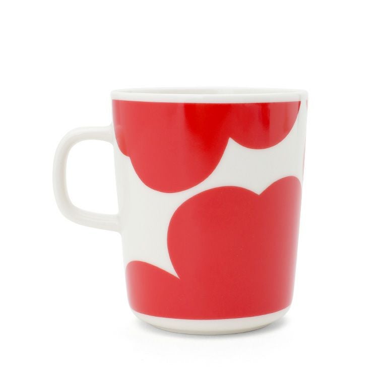 マリメッコ（marimekko） イソ ウニッコ/ISO UNIKKO マグカップ 250ml ホワイト/レッド