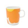 マリメッコ（marimekko） イソ ウニッコ/ISO UNIKKO マグカップ 250ml ホワイト/オレンジ/イエロー