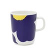 マリメッコ（marimekko） イソ ウニッコ/ISO UNIKKO マグカップ 250ml ホワイト/ダークブルー/イエロー