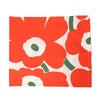 マリメッコ（marimekko） ウニッコ/Unikko 枕カバー 50x60cm オフホワイト/オレンジ/グリーン