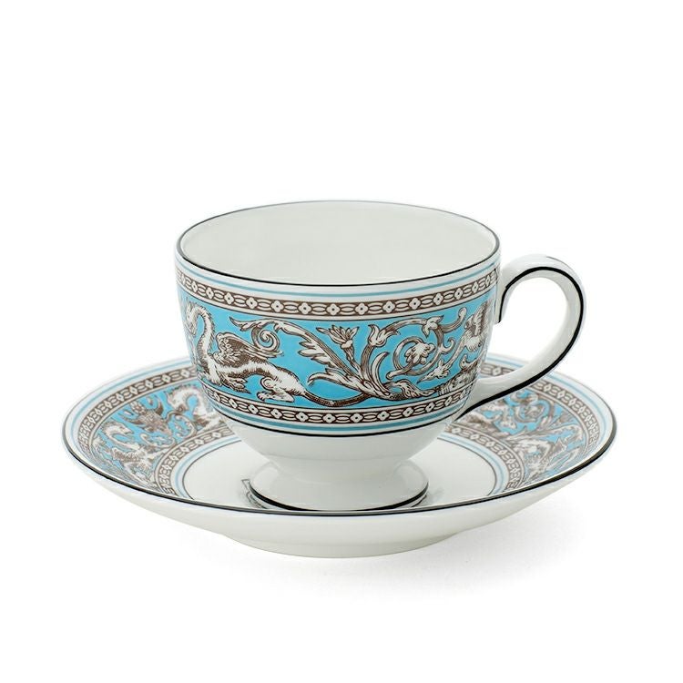 ウェッジウッド（WEDGWOOD） フロレンティーン/Florentine ティー&コーヒー(兼用)カップ&ソーサー リー