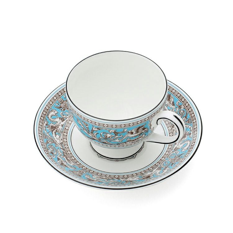 ウェッジウッド（WEDGWOOD） フロレンティーン/Florentine ティー&コーヒー(兼用)カップ&ソーサー リー