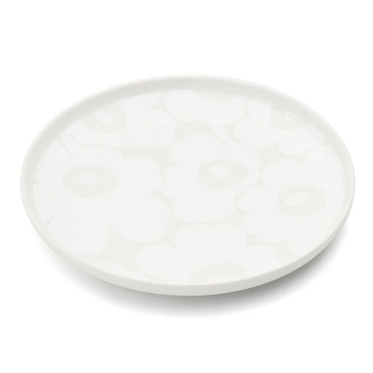 ★★★アウトレット（訳あり）★★★ マリメッコ（marimekko） ウニッコ/UNIKKO プレート 25cm ホワイト